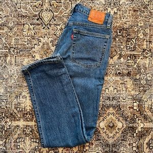 Levi’s 501 skinny medium wash